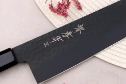 Couteau de chef 24cm japonais Sakai Takayuki Kurokage VG10 manche en wengé