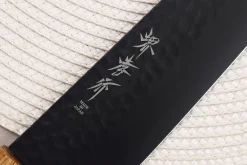 Couteau de chef 24cm japonais Sakai Takayuki Kurokage VG10 manche en chêne brûlé