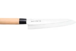 Couteau de chef 21cm japonais Satake Cutlery Tsuchime en magnolia