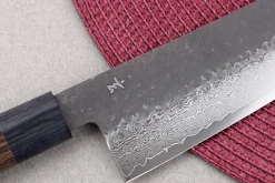 Couteau de chef 24cm japonais Shizu Hamono Gen VG10 damas