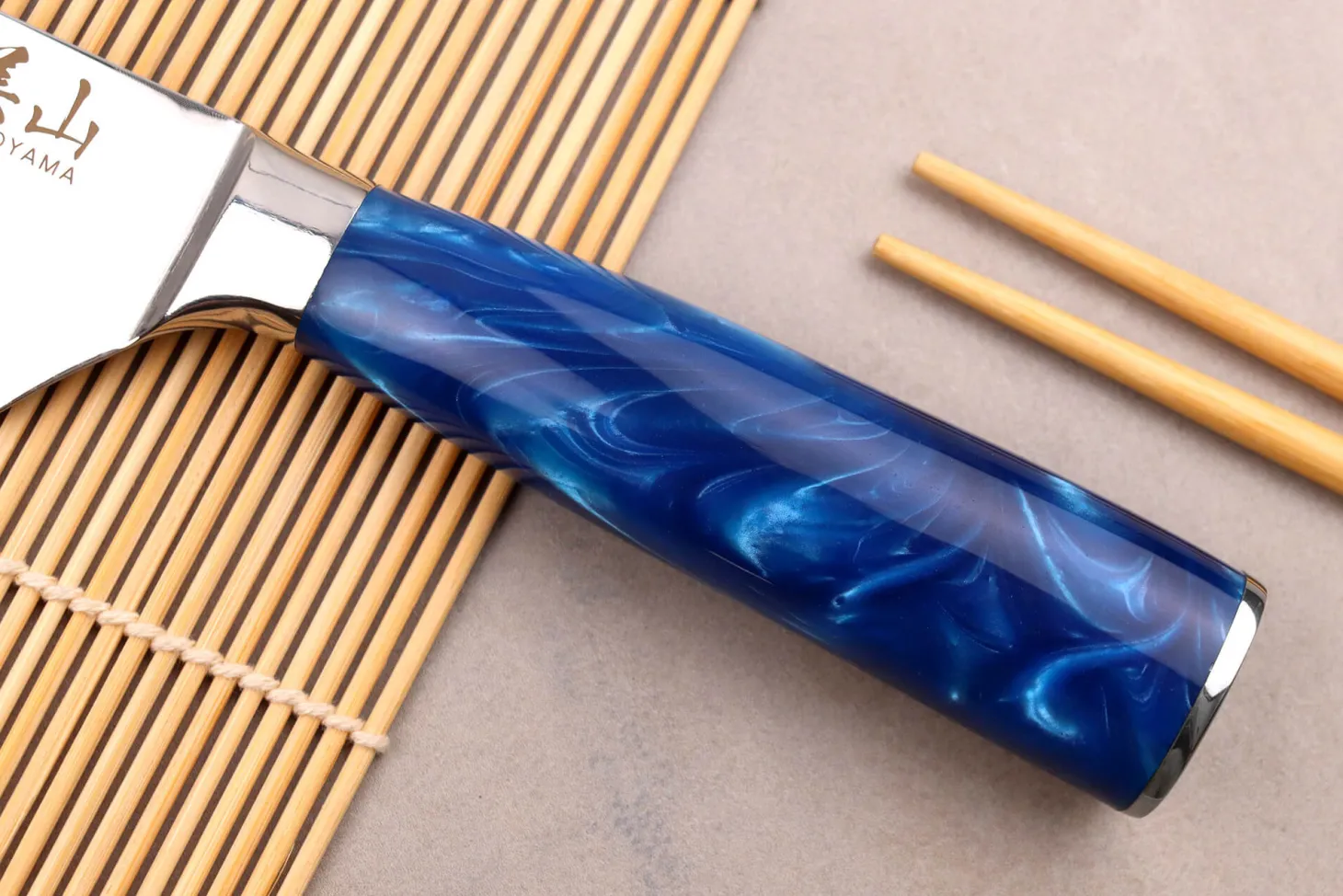 Couteau de chef 20cm Kutoyama Blue Wave