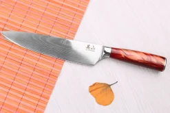 Couteau de chef 20cm Kutoyama Red Flame