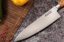 Couteau de chef 20cm Wusaki Fujiko 10CR damas