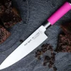Couteau de chef Dick Pink Spirit lame 21cm manche rose