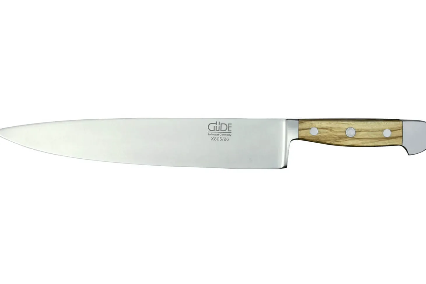 Couteau de chef Güde Alpha Olive 26cm en acier forgé