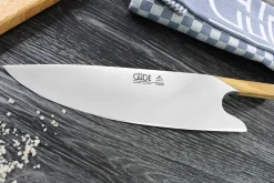 Couteau de chef Güde THE KNIFE 26cm unique et design manche olivier