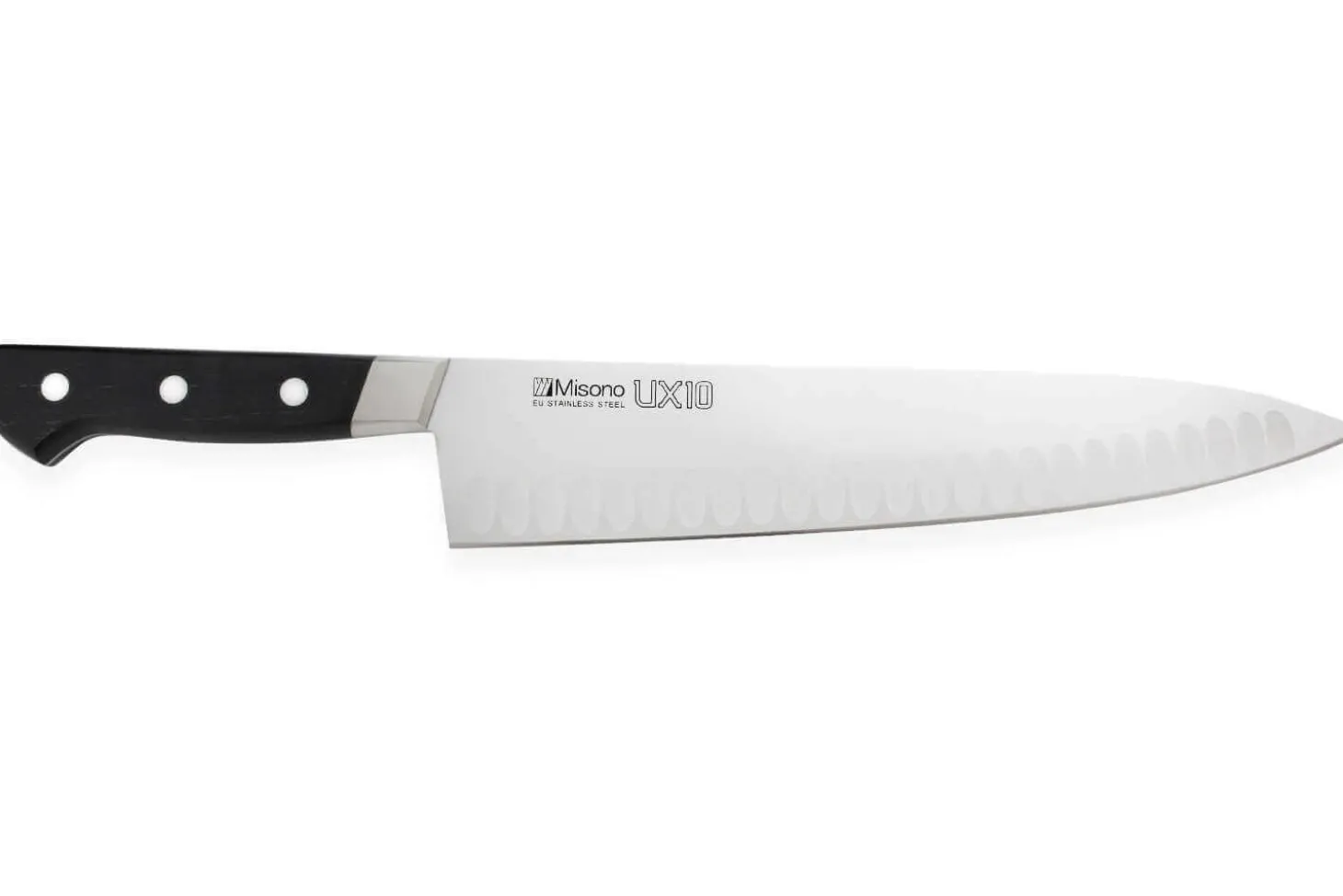 Couteau de chef japonais alvéolé Misono UX10 27cm