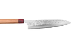 Couteau de chef japonais artisanal Yu Kurosaki Sasame acier cobalt 24cm