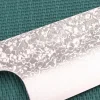 Couteau de chef japonais artisanal Kei Kobayashi SG2 Damas Heptagone 21cm