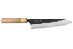Couteau de chef japonais artisanal Yoshimi Kato AS Brut 21cm