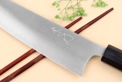 Couteau de chef japonais artisanal Shibata Koutetsu AS 21cm