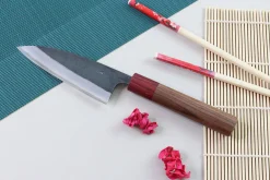 Couteau de chef japonais artisanal Wusaki Yuzo BS2 12cm