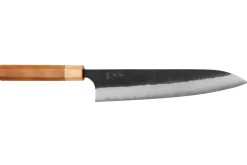 Couteau de chef japonais artisanal Yoshimi Kato AS Brut 24cm
