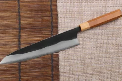 Couteau de chef japonais artisanal Yoshimi Kato AS Brut 24cm