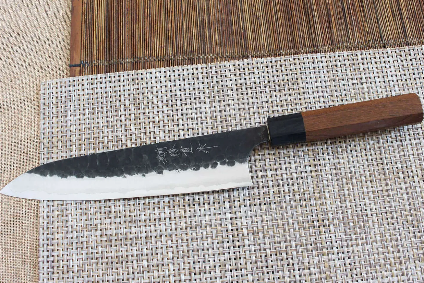 Couteau de chef japonais artisanal Anryu AS 21cm