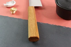 Couteau de chef japonais artisanal Wusaki Migaki G3 24cm