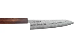Couteau de chef japonais artisanal Wusaki Yoshi G3 chêne 21,5cm