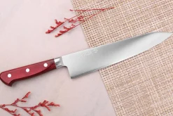 Couteau de chef japonais artisanal Takamura SGR 21cm acier SPG2