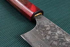 Couteau de chef japonais artisanal Yoshimi Kato 24cm SG2 Damascus