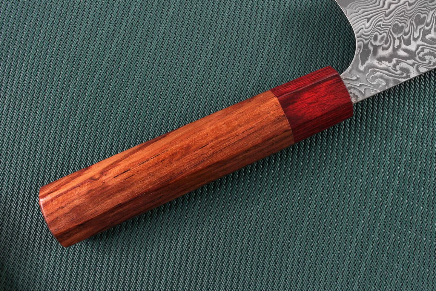 Couteau de chef japonais artisanal Yoshimi Kato 24cm SG2 Damascus