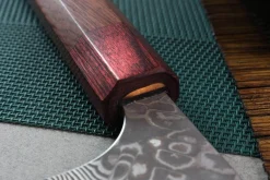 Couteau de chef japonais artisanal Yoshimi Kato 21cm SG2 Damascus