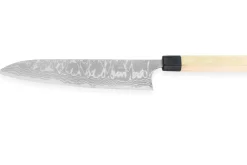 Couteau de chef japonais artisanal Masakage Shimo 24cm Shirogami