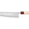 Couteau de chef japonais artisanal Masakage Kiri 24cm damas 49 couches