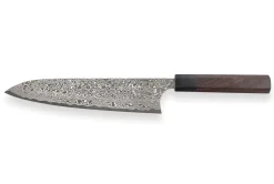 Couteau de chef japonais artisanal Masakage Kumo 21cm damas 63 couches