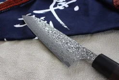 Couteau de chef japonais artisanal Yoshimi Kato 18cm VG10 Nickel Damascus