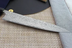 Couteau de chef japonais artisanal Masakage Kumo 27cm damas 63 couches