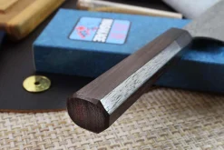 Couteau de chef japonais artisanal Masakage Kumo 24cm damas 63 couches