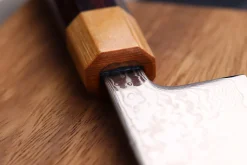 Couteau de chef japonais 18cm Tsunehisa SLD Damas bois de rose