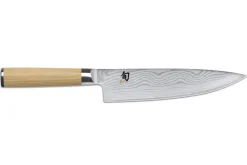 Couteau de chef japonais Kai Shun Classic White damas 33 couches 20cm