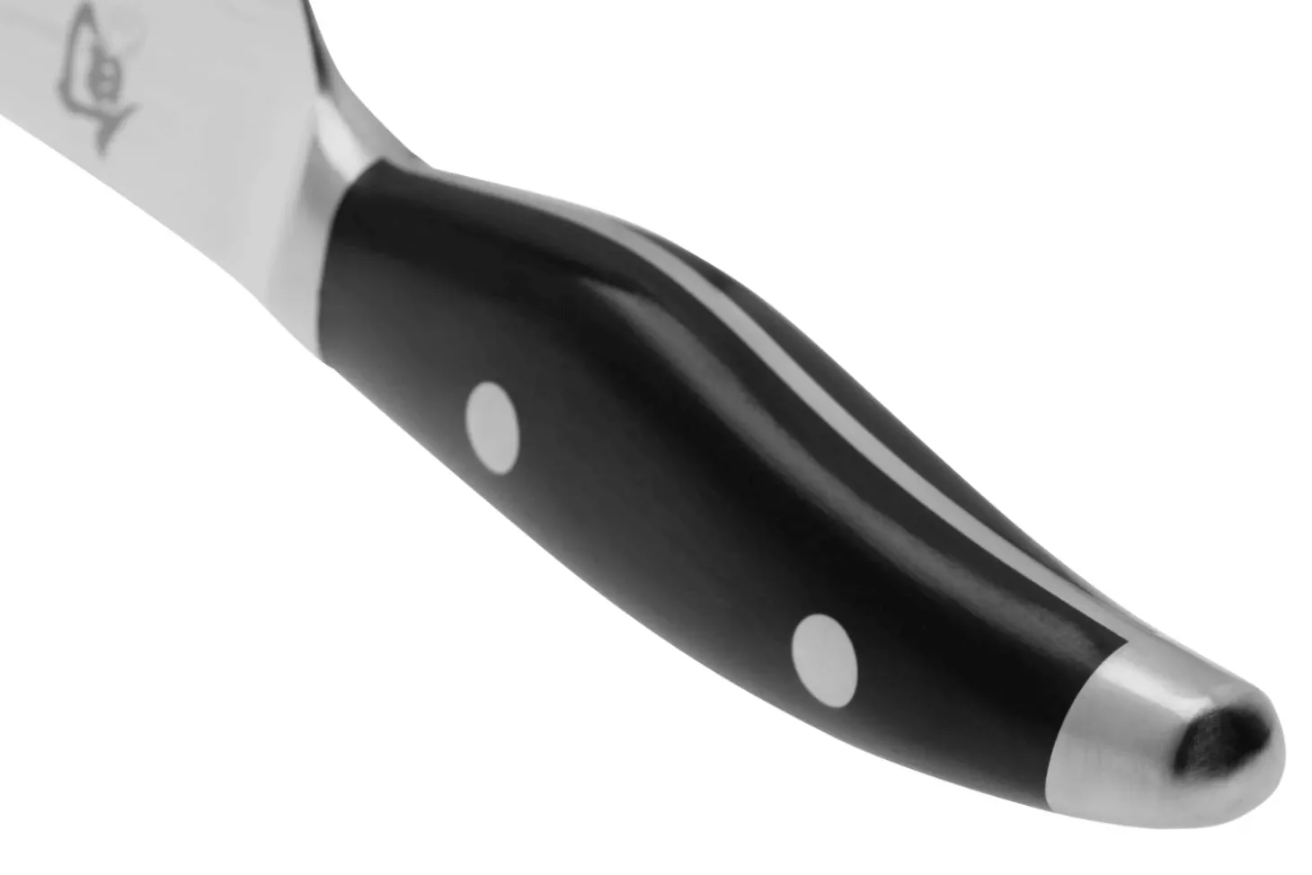 Couteau de chef japonais KAI Shun Nagare Black lame damas 72 couches Dual Core 20cm manche bombé