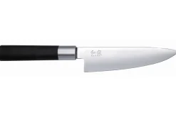 Couteau de chef japonais KAI Wasabi Black lame 15cm