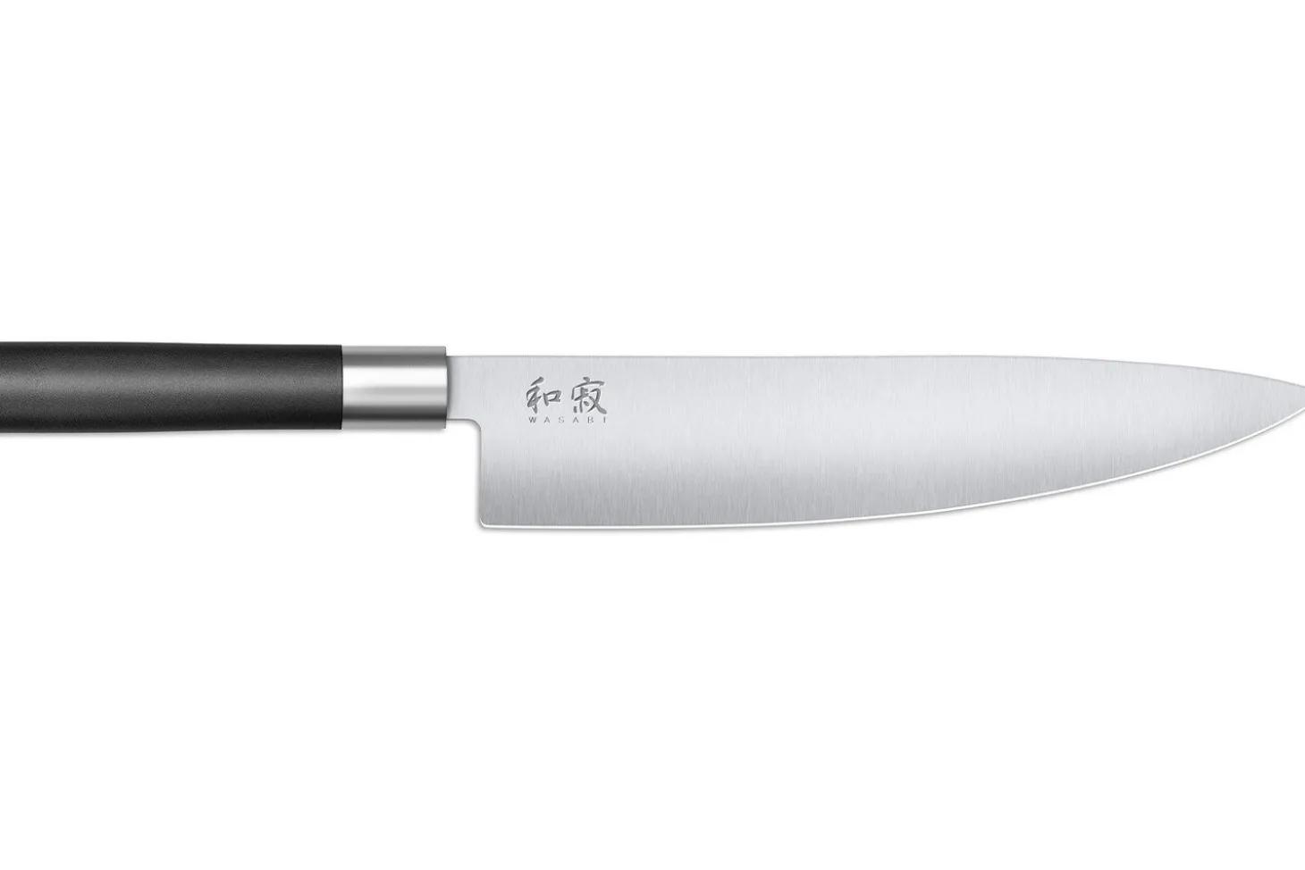 Couteau de chef japonais KAI Wasabi Black lame 23.5cm