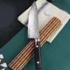 Couteau de chef japonais Kanetsugu Saiun 23cm damas 65 couches