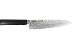 Couteau de chef japonais Kasumi Kuro 21cm martelé damas 32 couches