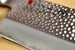 Couteau de chef japonais Kasumi Hammered lame martelée 24cm
