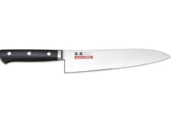 Couteau de chef japonais Masahiro lame 24cm acier MBS-26