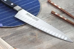 Couteau de chef japonais Misono UX10 alvéolé 21cm