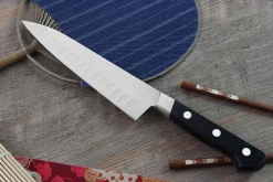 Couteau de chef japonais Misono UX10 alvéolé 18cm