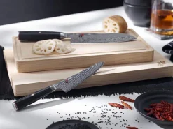 Couteau de chef japonais Miyabi 5000FCD lame 16cm damas 48 couches manche pakkawood
