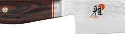 Couteau de chef japonais Miyabi 6000MCT lame martelée 16cm + manche en Pakka