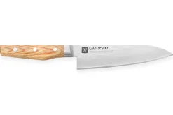 Couteau de chef japonais Shimomura Un-Ryu 17cm damas 33 couches