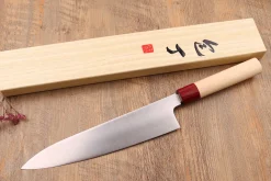 Couteau de chef japonais Tsunehisa VG10 Honoki 24cm