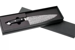 Couteau de chef japonais Zwilling Kramer Euro Stainless 20cm damassé manche en micarta