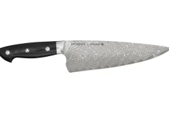 Couteau de chef japonais Zwilling Kramer Euro Stainless 20cm damassé manche en micarta