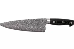 Couteau de chef japonais Zwilling Kramer Euro Stainless 20cm damassé manche en micarta