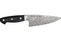 Couteau de chef japonais Zwilling Kramer Euro Stainless 16cm damassé manche en micarta